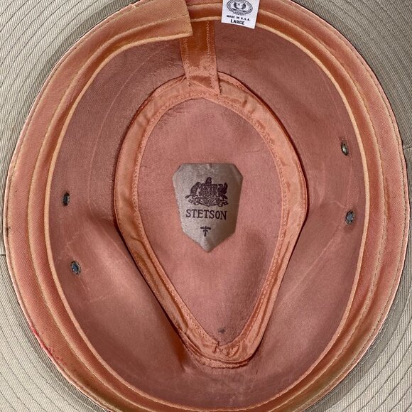 Vintage Stetson Safari Hat - Picture 6 of 7